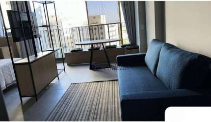 Apartamento com 1 dormitório para alugar, 38 m² por R$ 6.139,00/mês - Vila Madalena - São Paulo/SP