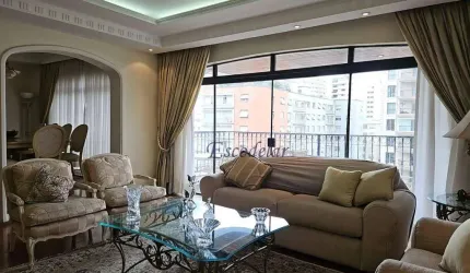 Apartamento com 5 quartos sendo 2 suítes 5 banheiros 3 salas 4 vagas à venda, 335 m² por R$ 4.365.000 - Santa Cecília - São Paulo/SP
