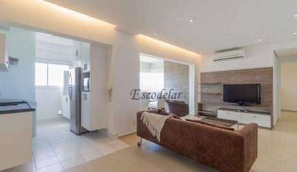Apartamento com 1 dormitório para alugar, 66 m² por R$ 9.754,00/mês - Brooklin - São Paulo/SP