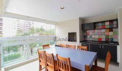 Apartamento com 3 dormitórios para alugar, 154 m² por R$ 18.450,00/mês - Campo Belo - São Paulo/SP