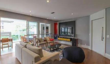 Apartamento com 3 dormitórios para alugar, 154 m² por R$ 18.450,00/mês - Campo Belo - São Paulo/SP