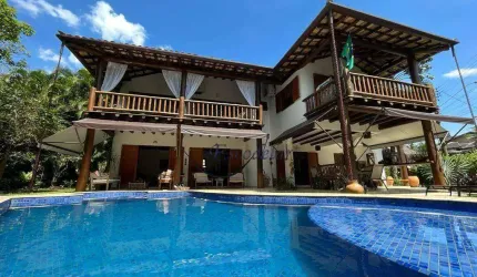Casa com 4 quartos(4 suítes), praia, lazer, 322m²  - Costa do Sol - Bertioga/SP