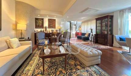 Cobertura reformada com 3 suítes à venda, 325 m² por R$ 3.485.000 - Campo Belo - São Paulo/SP