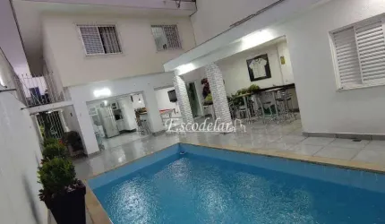 Sobrado com piscina, área gourmet, 3 dormitórios sendo 1 suíte e 4 vagas à venda, 210 m² por R$ 1.150.000 - Imirim - São Paulo/SP