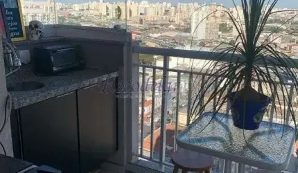 Apartamento com 1 quarto para alugar, 51 m² por R$ 4.765/mês - Brás - São Paulo/SP