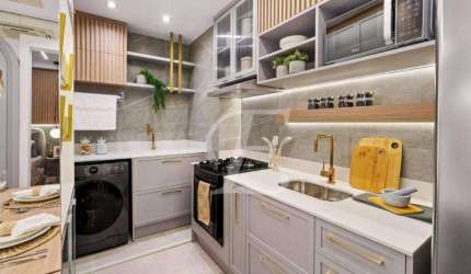 Apartamento com 2 dormitórios à venda, 43 m² por R$ 318.000,00 - Barra Funda - São Paulo/SP