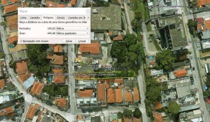 Terreno à venda, 450 m² por R$ 1.220.000,00 - Jardim do Colégio (Zona Norte) - São Paulo/SP