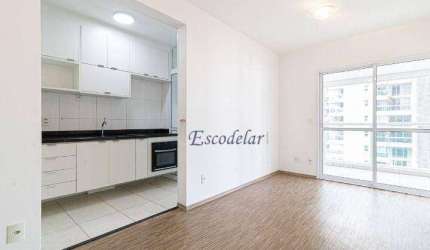 Apartamento com 2 dormitórios para alugar, 59 m² por R$ 6.995,00/mês - Campo Belo - São Paulo/SP
