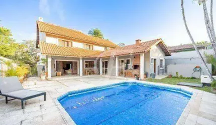 Casa com 4 dormitórios para alugar, 410 m² por R$ 22.670,00/mês - Alphaville - Santana de Parnaíba/SP