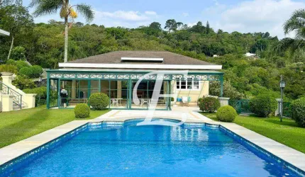 Casa luxuosa com 5 dormitórios à venda, 1000 m² por R$ 7.500.000 - Alpes da Cantareira - Mairiporã/SP