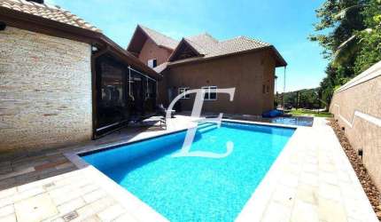 Casa de alto padrão com 4 suítes à venda, 560 m² - Serra da Cantareira - Mairiporã/SP