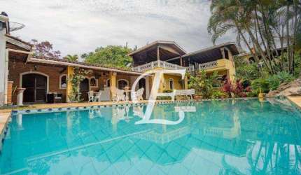 Casa com 4 dormitórios para alugar, 278 m² por R$ 6.001,00/mês - Serra da Cantareira - Mairiporã/SP