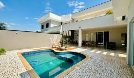 Casa em condomínio fechado com 3 quartos à venda na Avenida Alexandre Cazelatto, 2660, Cond Figueira Branca, Paulínia, 300 m2 por R$ 1.890.000