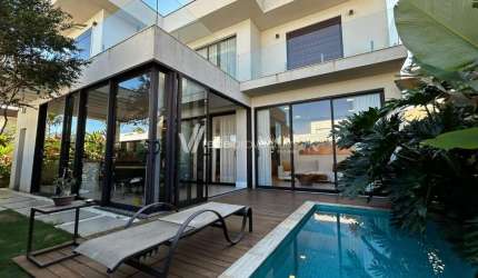 Casa em condomínio fechado com 4 quartos para alugar na Avenida Carlos Diaulas Serpa, 220, Loteamento Parque dos Alecrins, Campinas, 320 m2 por R$ 17.000