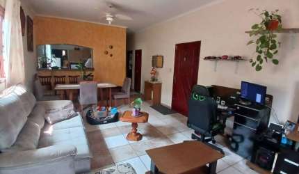 Casa à venda em Praia Grande, Maracanã, com 2 quartos, 135m²