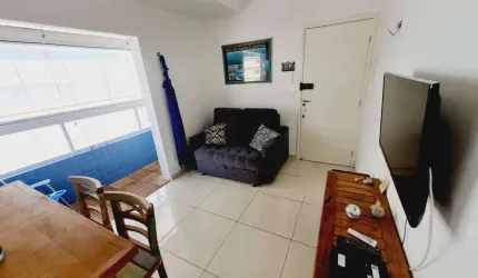 Apartamento à venda em Praia Grande, Aviação, com 1 quarto, 45m²