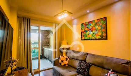 Apartamento com 3 quartos à venda na Rua Xingu, 305, Vila Valparaíso, Santo André por R$ 636.000