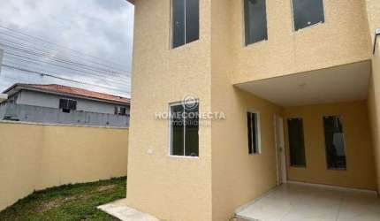 Casa com 2 quartos à venda na Rua Olívio José Rossetti, Tatuquara, Curitiba, 59 m2 por R$ 350.000