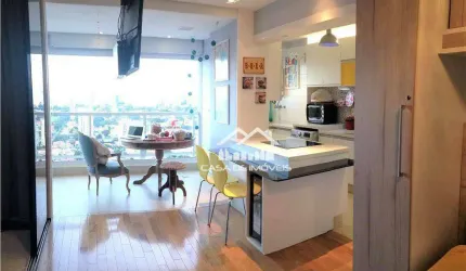 Vende apartamento mobiliado com muito bom gosto no Brooklin, em condomínio clube.