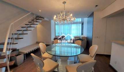Vende apartamento no Brooklin! Pé direito duplo! Alto padrão.