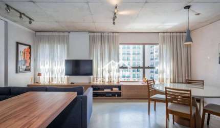 Apartamento com 1 dormitório à venda, 70 m² no Brooklin