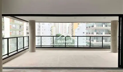 Apartamento novo à venda, no contrapiso, 206m² nos Jardins, 3 suítes, 4 vagas