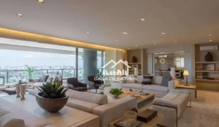 Vende lindíssimo apartamento, de arquiteto, todo mobiliado no Campo Belo.
