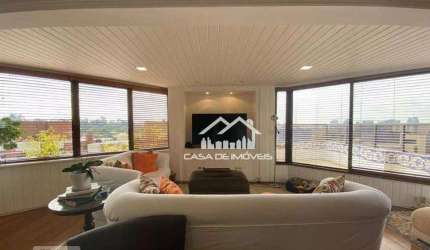 Vende apartamento de 200m² com piscina privativa e 3 suítes, no Panamby.