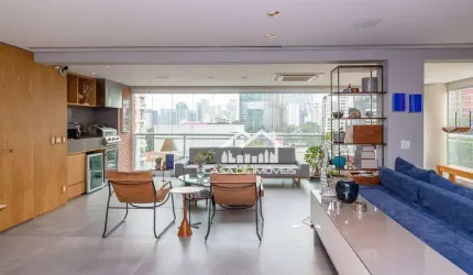 Vende apartamento de alto padrão com mais de 200m² no Itaim