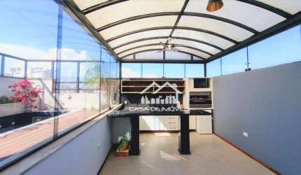 Vende cobertura duplex reformada com 179m², com piscina e espaço gourmet na Vila Andrade