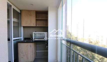Vende apartamento com 38m², mobiliado e super planejado na Vila Andrade.