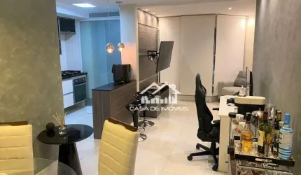 Vende apartamento mobiliado com 50m² com lazer no Campo Belo.