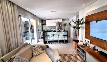 Vende lindo apartamento com 79 m² na Vila Andrade  com 2 suítes, 2 vagas e varanda gourmet.
