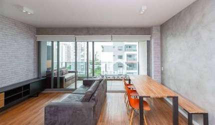 Vende apartamento com  82m² com 2 suítes e 2 vagas, em condomínio novo, no Brooklin.