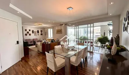 Apartamento na Vila Andrade com 142m², 3 suítes, 2 vagas, varanda gourmet