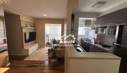 Vende apartamento moderno de 55m², 2 dormitórios, 1 vaga e varanda gourmet, na Vila Andrade.