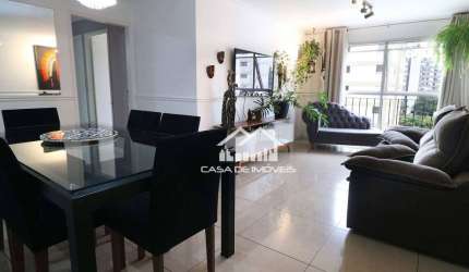 Vende apartamento com 78m², 2 dormitórios sendo 1 suíte, 1 vaga, na Vila Andrade.