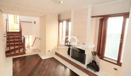 Vende casa tipo sobrado com 163m², 3 suítes, churrasqueira, no Jardim Londrina.