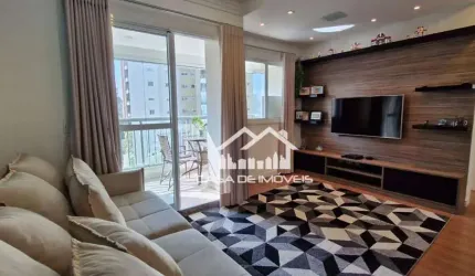 Vende apartamento de 67m², com 2 quartos e 2 vagas, em condomínio clube, na Vila Andrade
