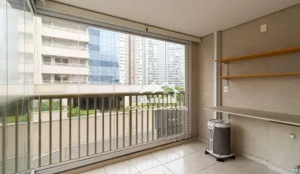 Vende apartamento com 41m², 1 dormitório, 1 vaga e lazer, no Brooklin