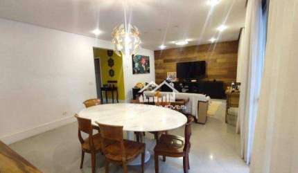 Vende apartamento de 212m², 3 suítes, 4 vagas e ampla varanda gourmet