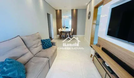 Vende apartamento com 82m², 2 suítes,  2 vagas e lazer, no Campo Grande