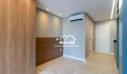 Vende apartamento com 50m², 1 dormitório, 1 vaga, no Brooklin