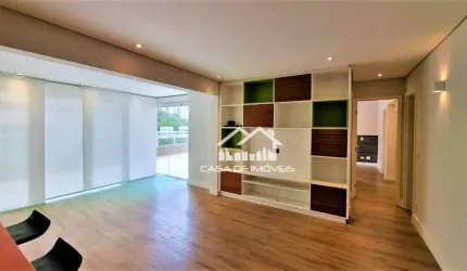 Aluga apartamento garden com lazer, varanda com churrasqueira, 2 dormitórios e 2 vagas, no Panamby.