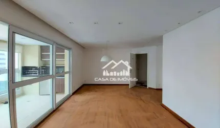 Aluga apartamento com 126m², 3 suítes, 3 vagas e lazer completo, no Brooklin