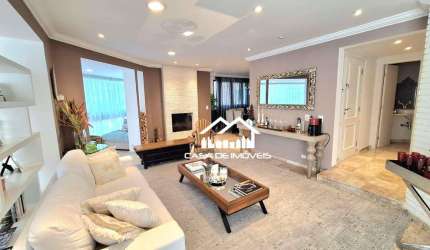 Vende apartamento com 198m², 3 dormitórios, 3 vagas  lazer completo, no Morumbi.