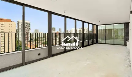 Vende cobertura com 170m² no contra piso, elevador privativo, churrasqueira, lazer completo e 2 suítes no Brooklinrooklin