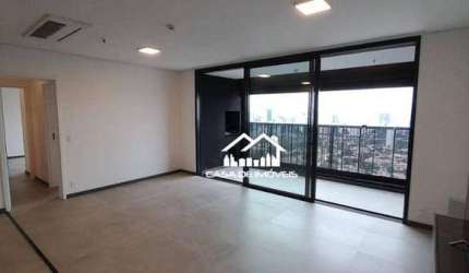 Apartamento para alugar, 78m², 2 dormitórios, 2 vagas, no Brooklin
