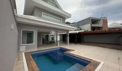 Casa em condomínio fechado com 4 quartos à venda na Estrada Vereador Alceu de Carvalho, 665, Recreio dos Bandeirantes, Rio de Janeiro, 400 m2 por R$ 3.850.000