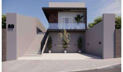 Casa com 2 dormitórios à venda, 88 m² por R$ 590.000,00 - Nova Cerejeira - Atibaia/SP